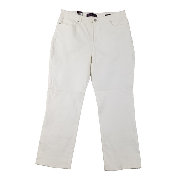 Gloria Vanderbilt Denim - Gloria Vanderbilt Amanda Jeans Womens 16 Short Tapered Leg High Rise Stretch Den